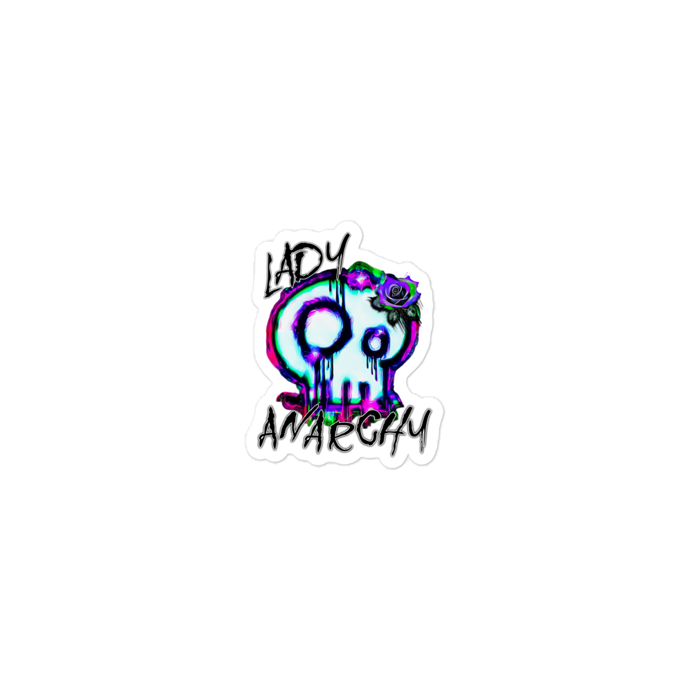 Bubble-Free Stickers - Lady Anarchy