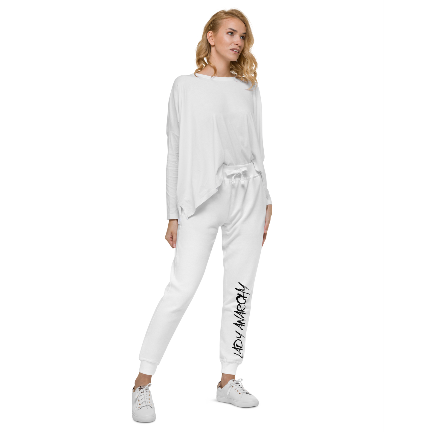 Unisex Fleece Sweatpants - Lady Anarchy