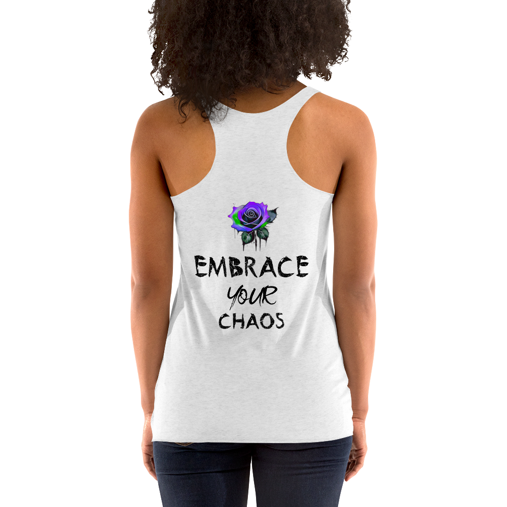 Women's Racerback Tank - Lady Anarchy