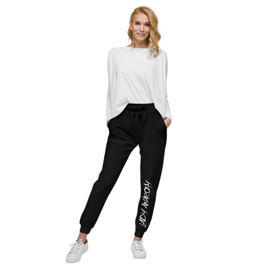 Unisex Fleece Sweatpants - Lady Anarchy