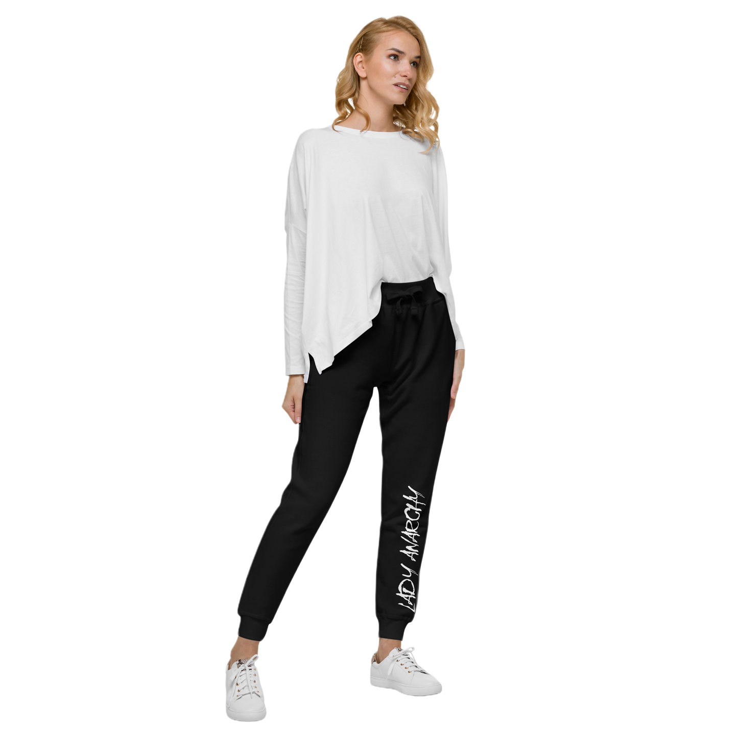 Unisex Fleece Sweatpants - Lady Anarchy