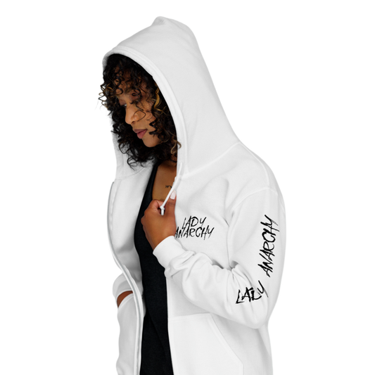 Unisex Heavy Blend Zip Hoodie - Lady Anarchy