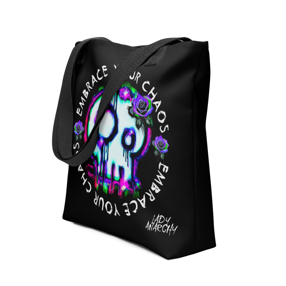 Tote Bag - Round Embrace Your Chaos