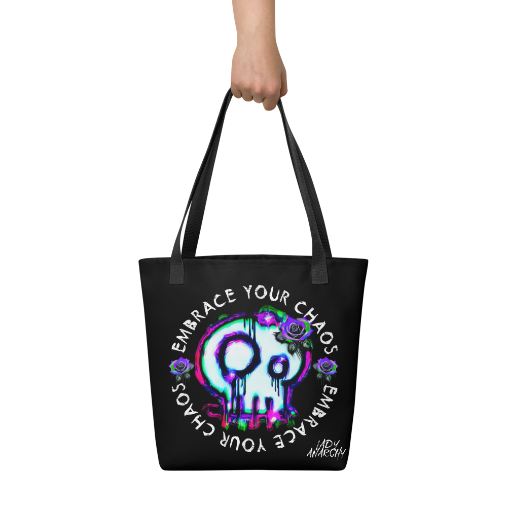 Tote Bag - Round Embrace Your Chaos