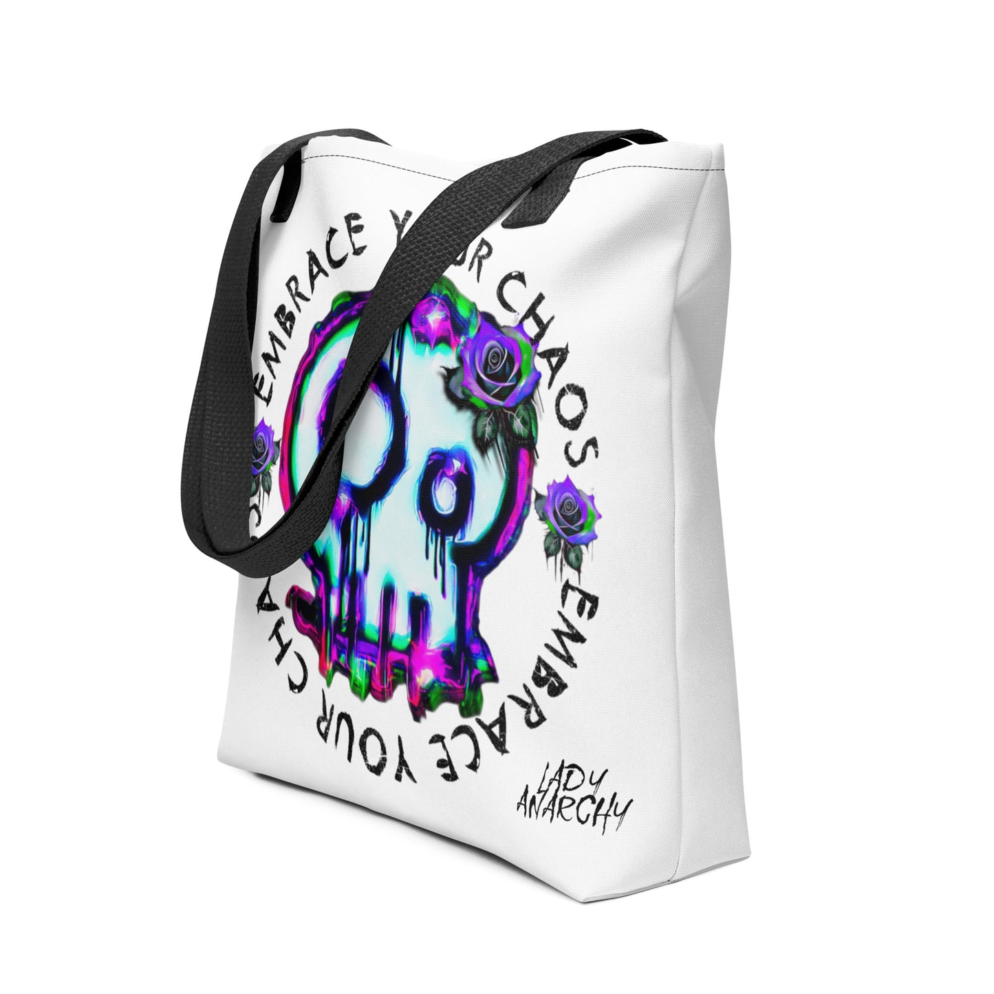 Tote Bag - Round Embrace Your Chaos