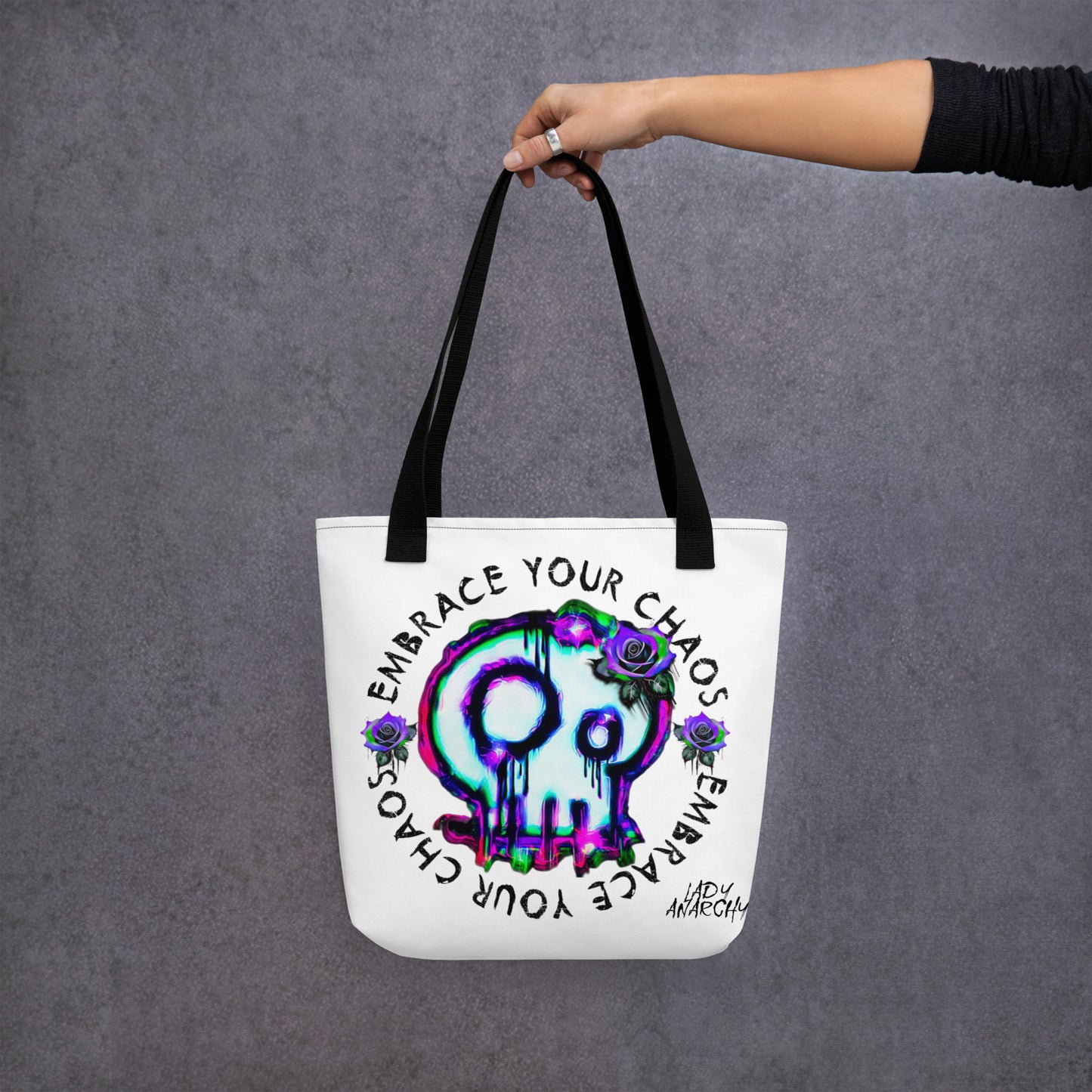 Tote Bag - Round Embrace Your Chaos