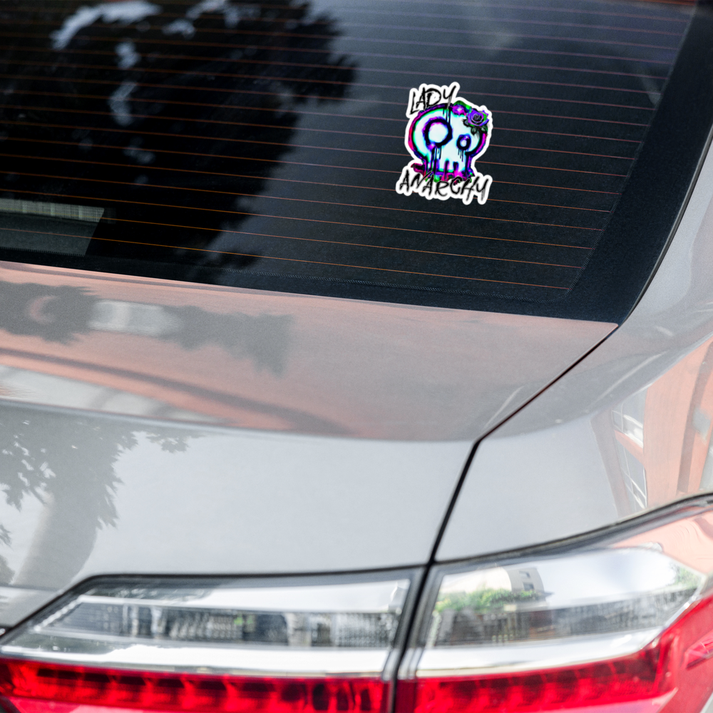 Bubble-Free Stickers - Lady Anarchy