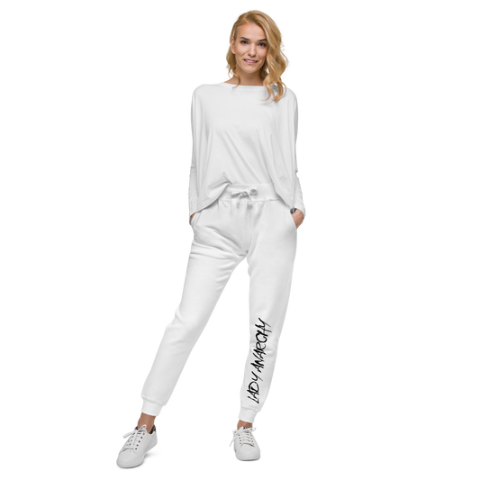 Unisex Fleece Sweatpants - Lady Anarchy