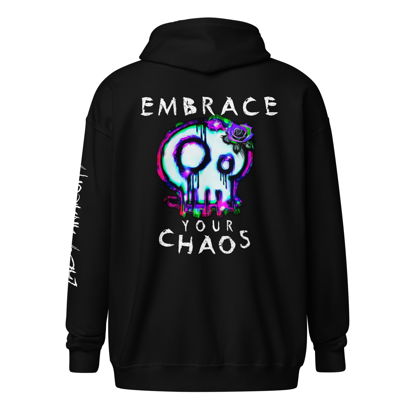 Unisex Heavy Blend Zip Hoodie - Embrace Your Chaos