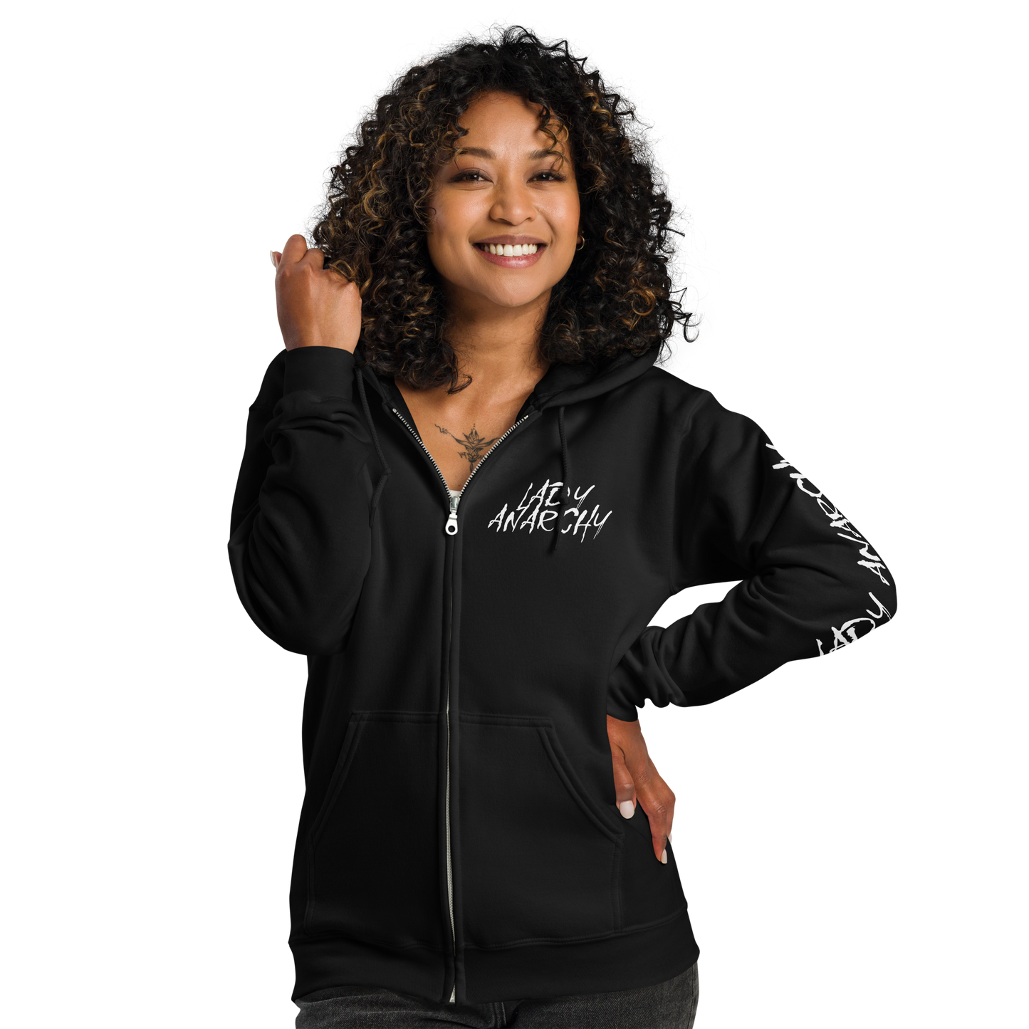 Unisex Heavy Blend Zip Hoodie - Embrace Your Chaos