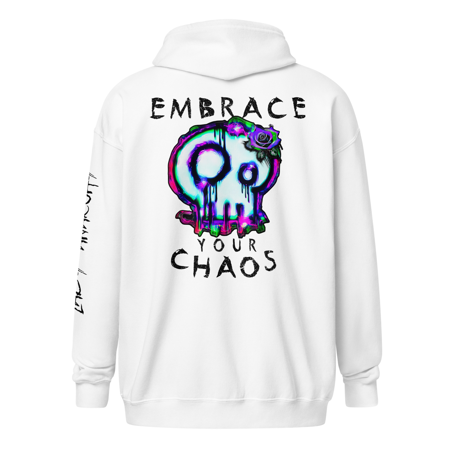 Unisex Heavy Blend Zip Hoodie - Embrace Your Chaos