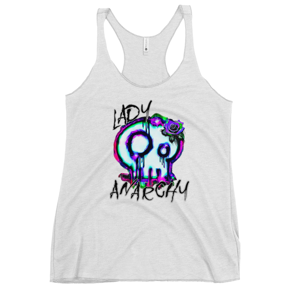 Women's Racerback Tank - Lady Anarchy