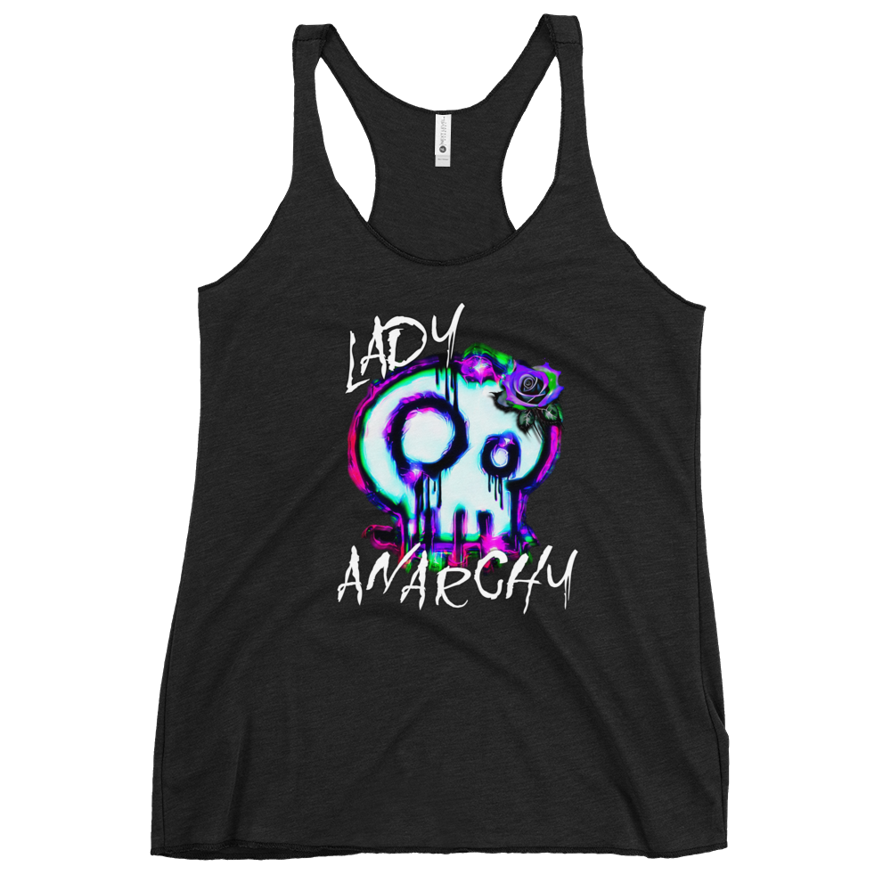 Women's Racerback Tank - Lady Anarchy